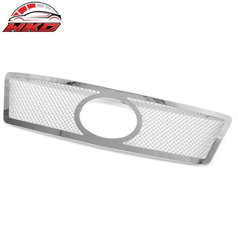 Fits 10-12 Lexus ES350 Front Bumper Upper Mesh Grille Insert Assembly Chrome
