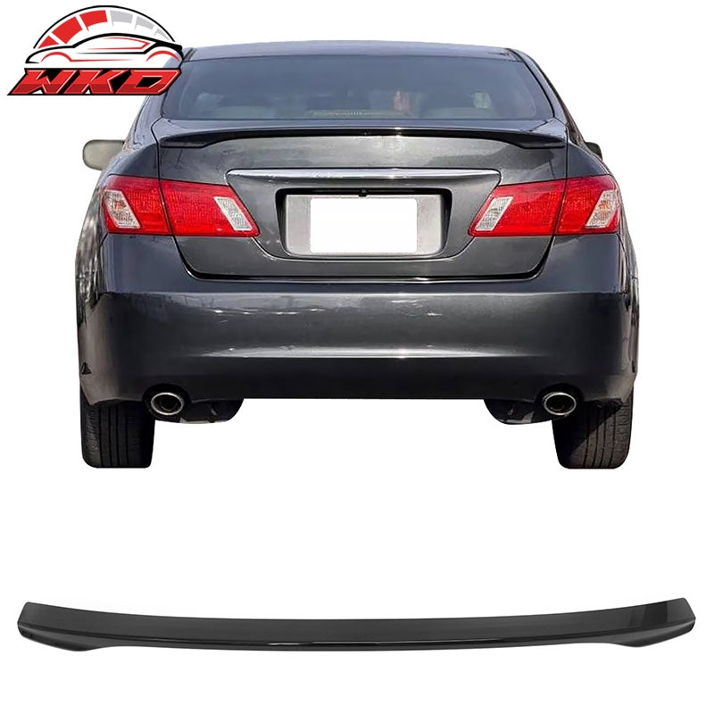 Wholesale 07-12 Lexus ES350 XV40 IKON Style Rear Trunk Spoiler Wing Lip Gloss Black