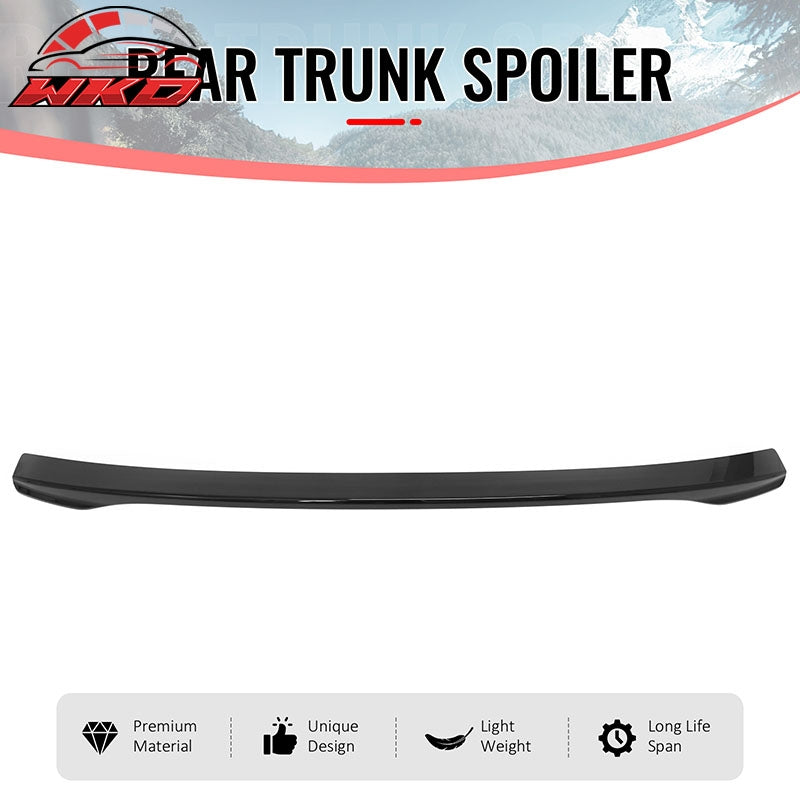 Fits 07-12 Lexus ES350 XV40 IKON Style Rear Trunk Spoiler Wing Lip Gloss Black