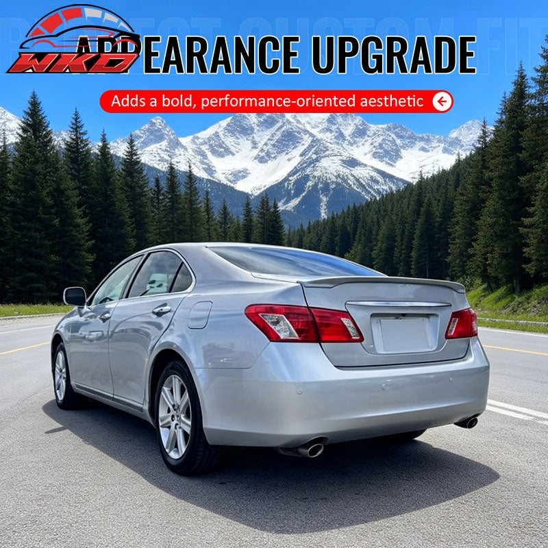 Fits 07-12 Lexus ES350 XV40 IKON Style Rear Trunk Spoiler Wing Lip Gloss Black