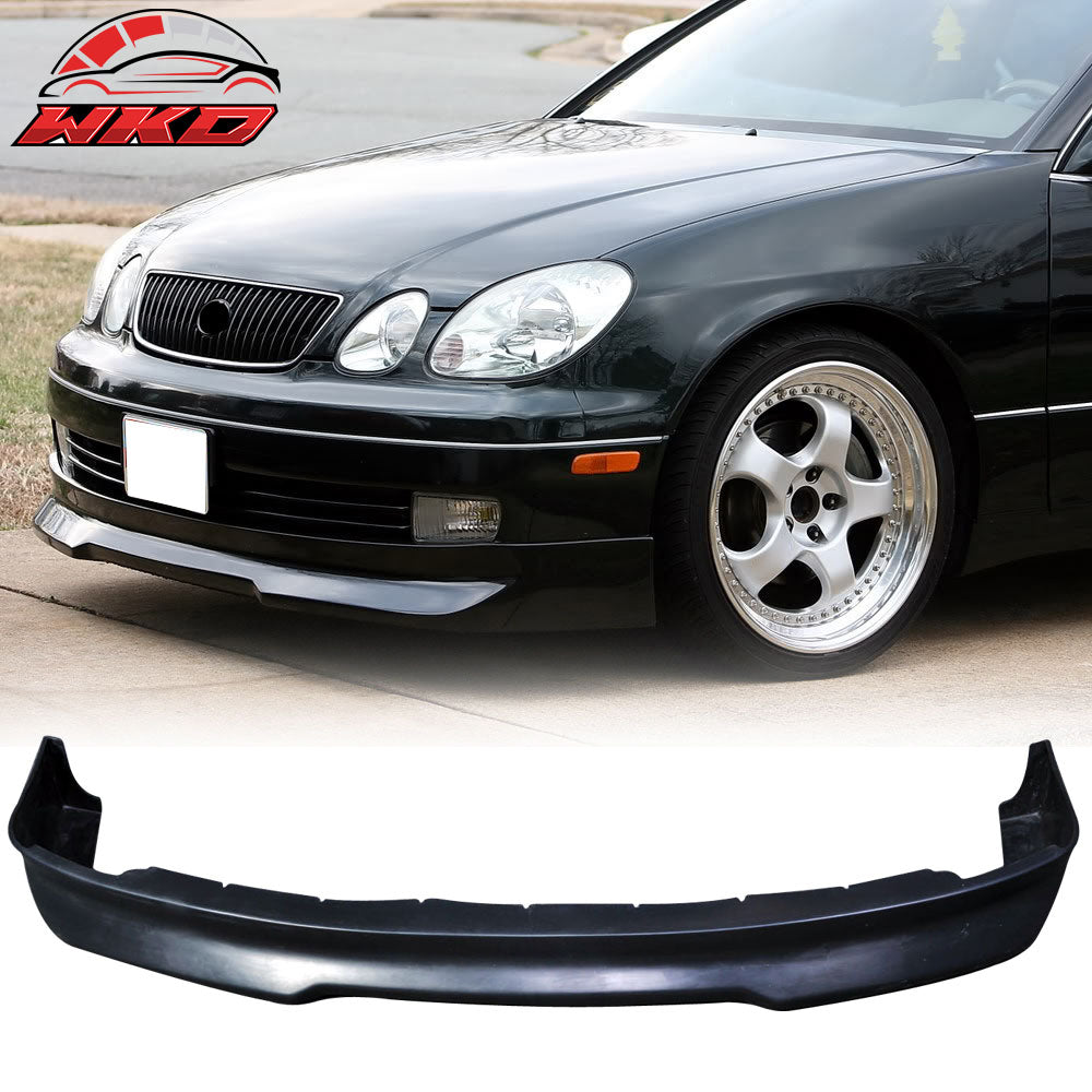 Fits 98-03 Lexus GS300 GS400 4Dr Sedan GR Style Front Bumper Lip - PU