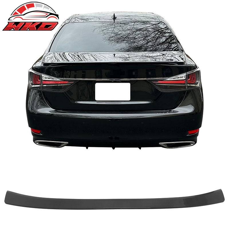 Wholesale 13-20 Lexus GS-Series L10 IKON Style Rear Trunk Spoiler Wing Gloss Black