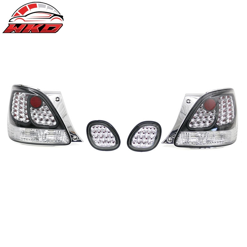 Wholesale 98-05 Lexus GS300/GS400/GS430 RH LH Tail Lights Rear Brake Lamps Clear Lens