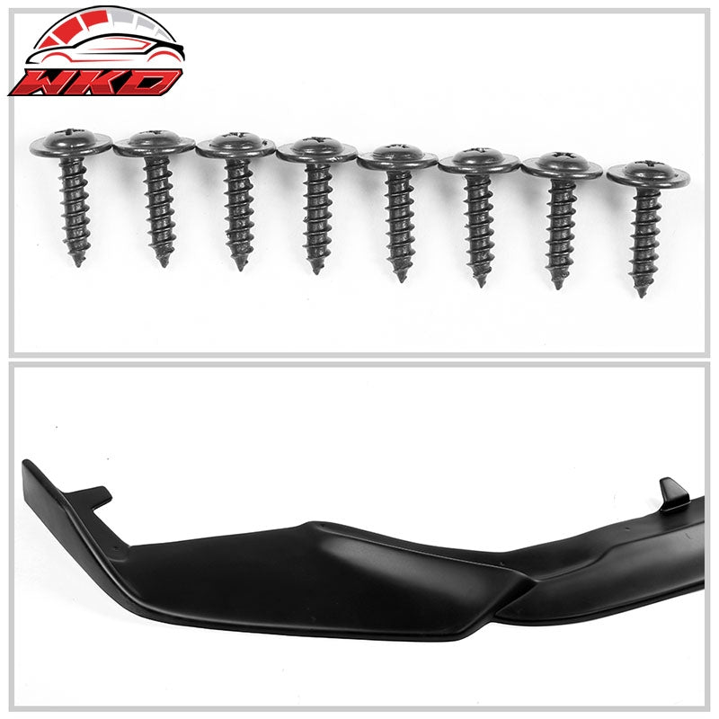 Fits 13-15 Lexus GS350 F Sport IKON Style PP Front Bumper Lip Spoiler Splitter