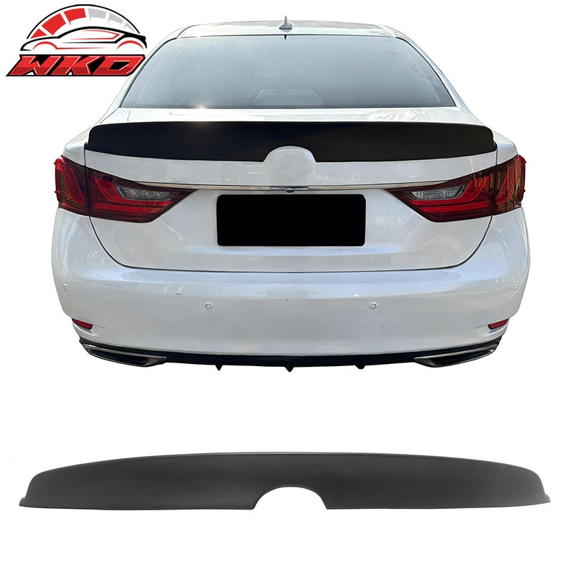 Wholesale 13-20 Lexus GS350 GS300 GS450h Duckbill Style Trunk Spoiler Matte Black ABS
