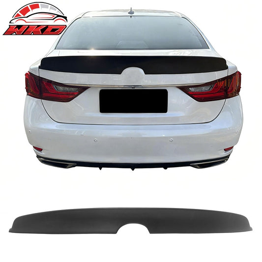 Wholesale 13-20 Lexus GS350 GS300 GS450h Duckbill Style Trunk Spoiler Matte Black ABS - Wikond Auto