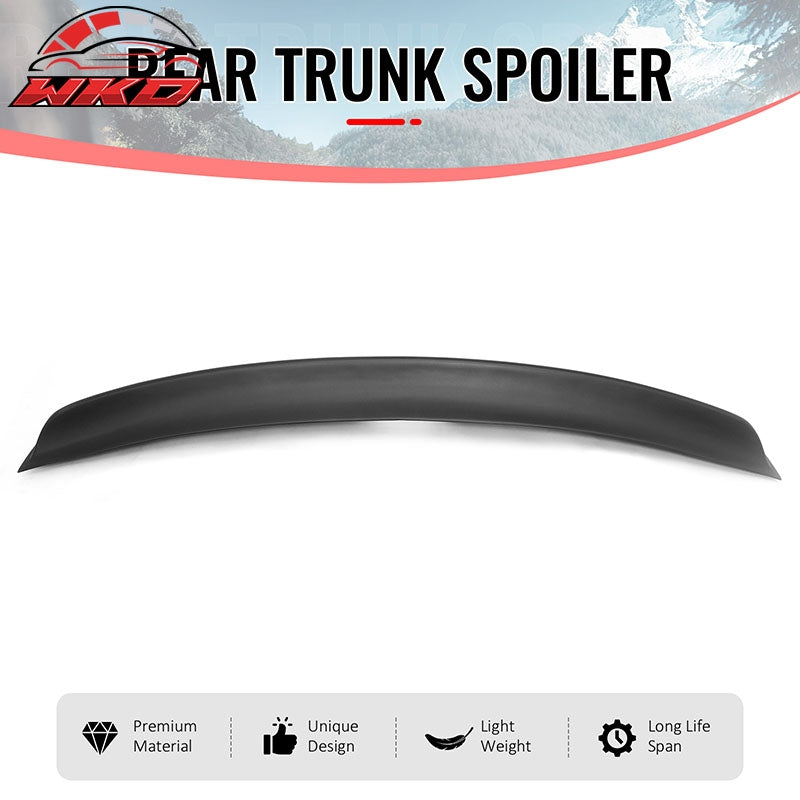 Fits 13-20 Lexus GS350 GS300 GS450h Duckbill Style Trunk Spoiler Matte Black ABS