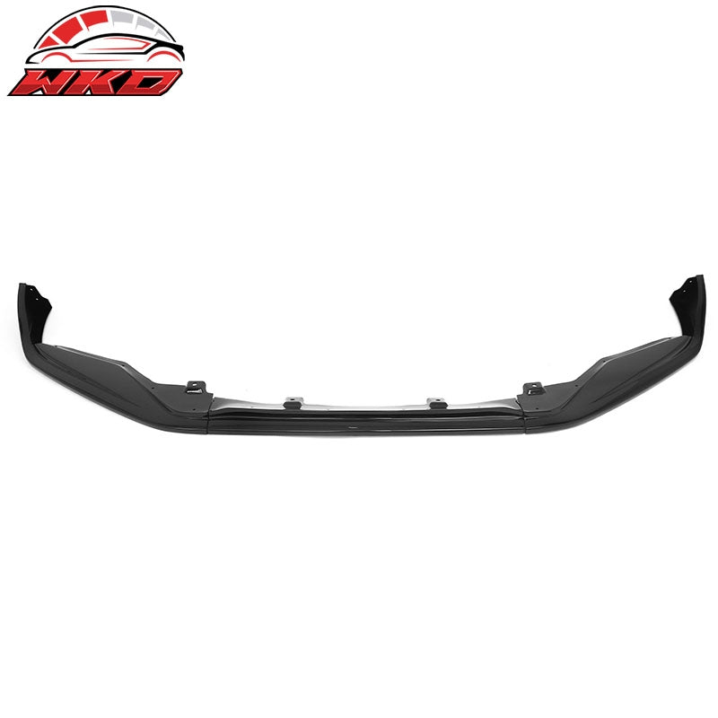 For 13-15 Lexus GS350/GS450h F Sport IKON Style Front Bumper Lip Gloss Black 3PC