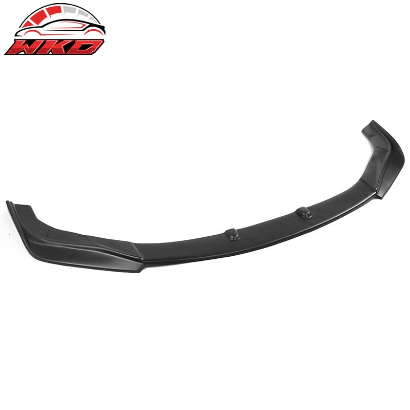 Fits 16-19 Lexus GS350 gs450h Style Front Bumper Lip Chin Spoiler Matte Black PP