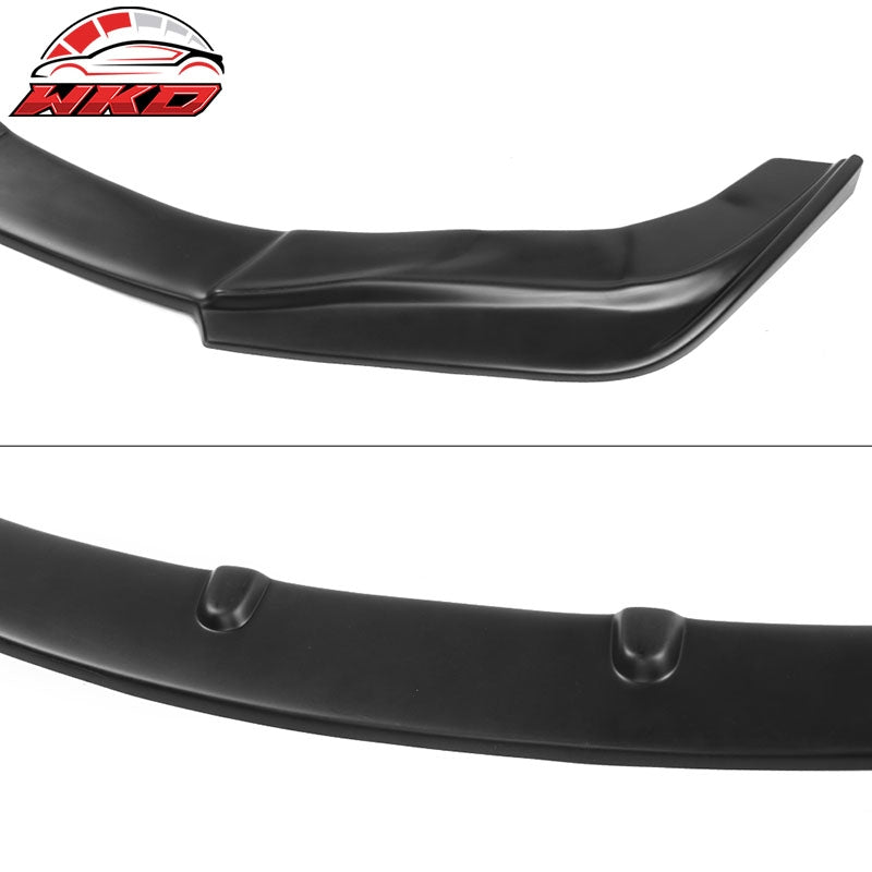 Fits 16-19 Lexus GS350 gs450h Style Front Bumper Lip Chin Spoiler Matte Black PP