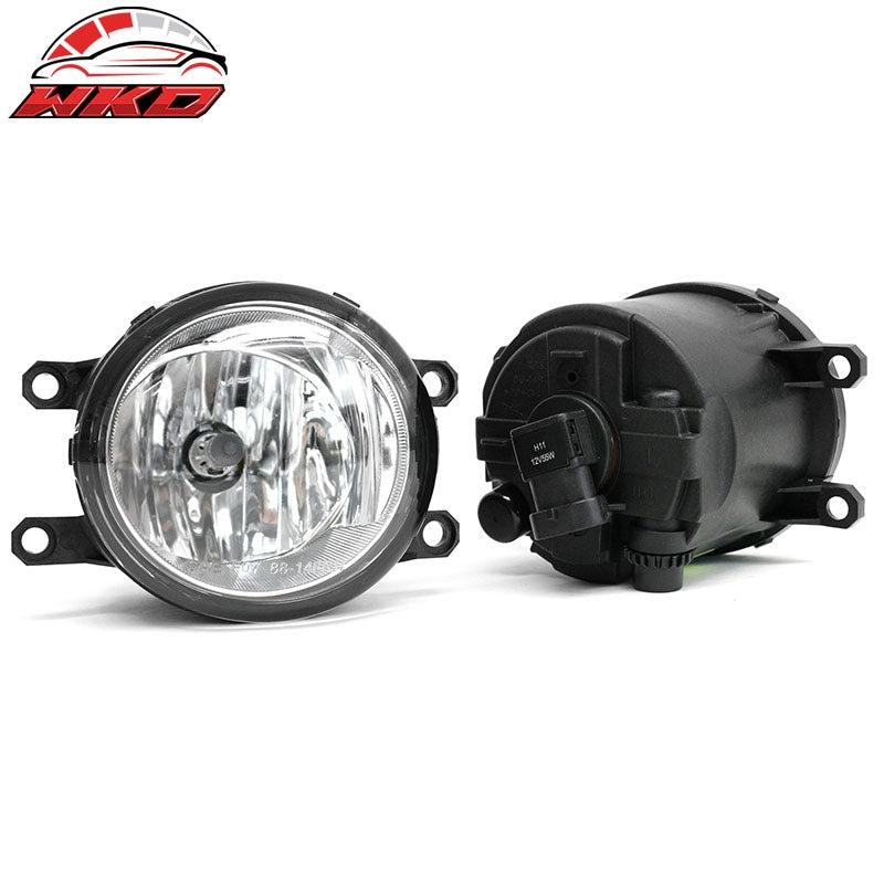 Fits 10-13 Lexus GX460 11-17 CT200h 11-13 IS250/IS350 Fog Lights Lamp Clear Lens