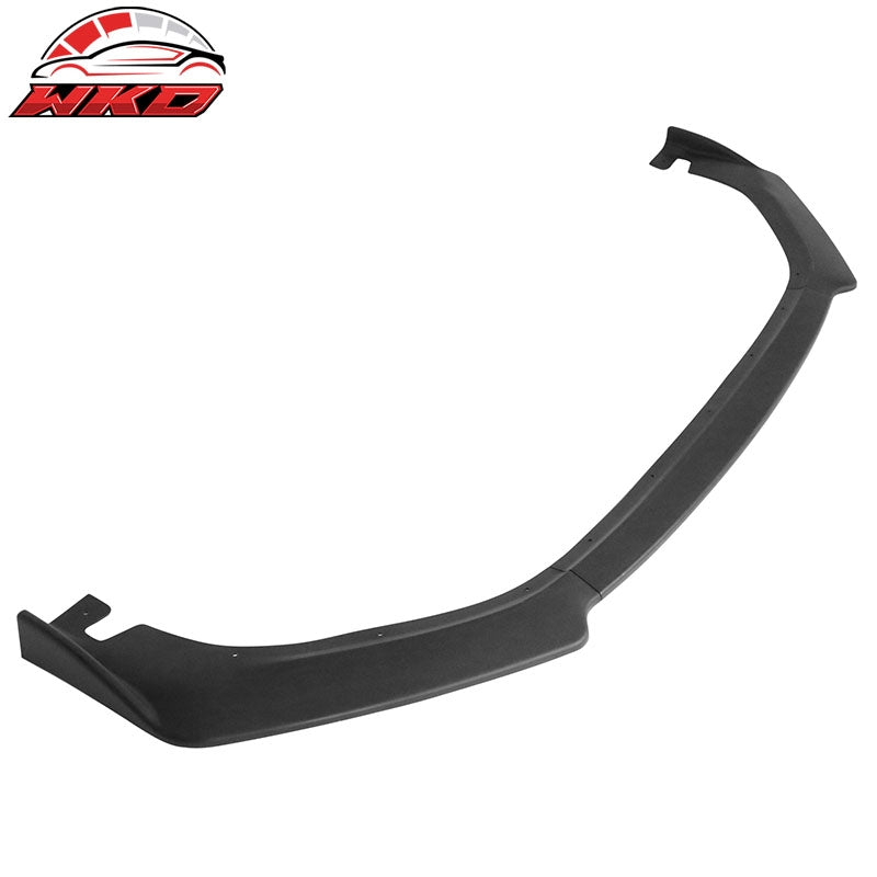 Fits 14-16 Lexus IS Base Front Bumper Lip Spoiler Splitter 3PCS Matte Black PP