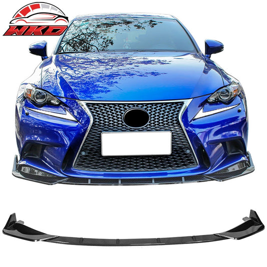 Wholesale 14-16 Lexus IS F Sport IKON Style 3PCS Front Bumper Lip Carbon Fiber Print