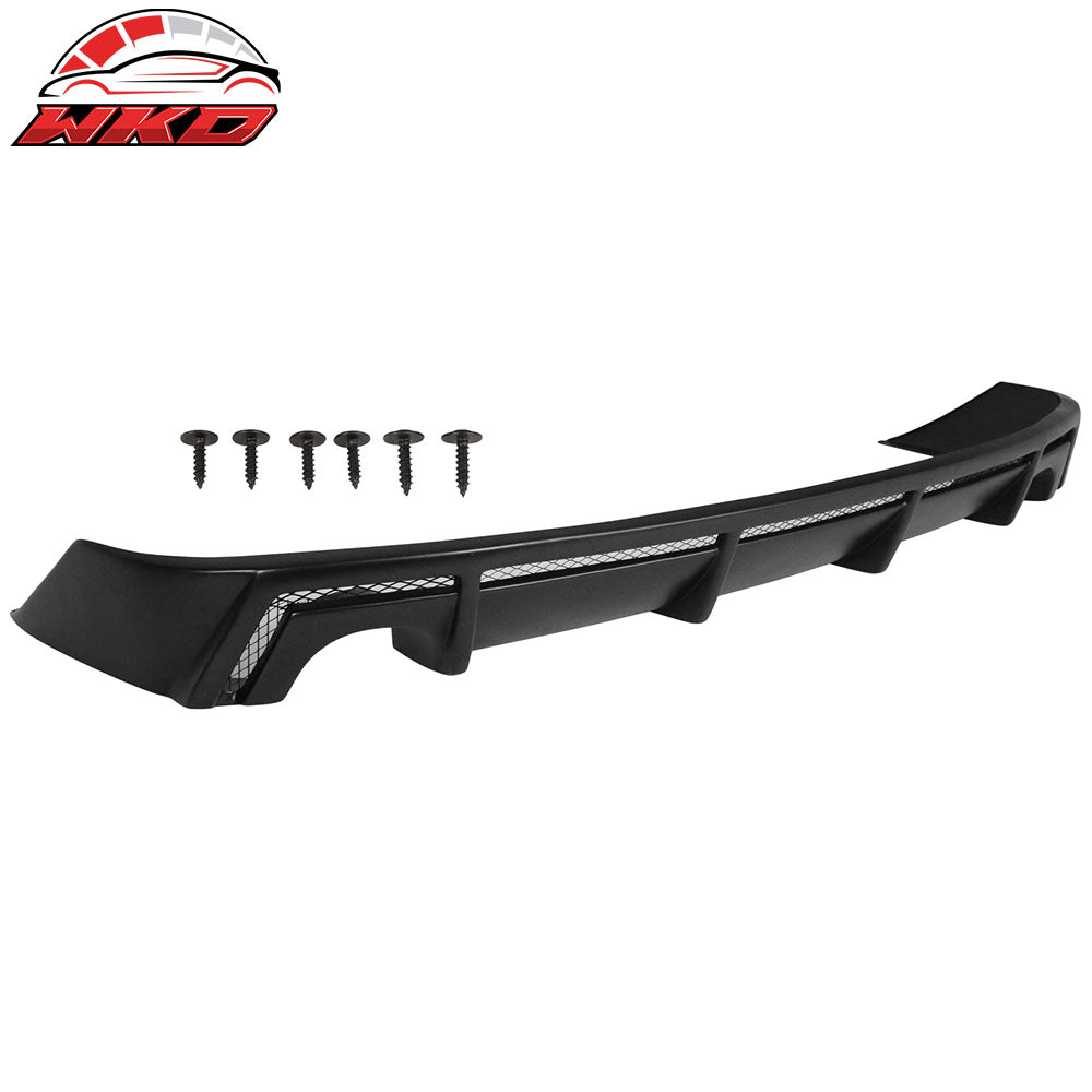 Fits 14-16 Lexus IS F Sport Rear Bumper Lip Diffuser Unpainted PP