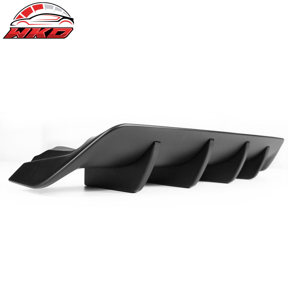 Fits 17-20 Lexus IS F Sport Type A Rear Bumper Lip Diffuser Spoiler Matte Black