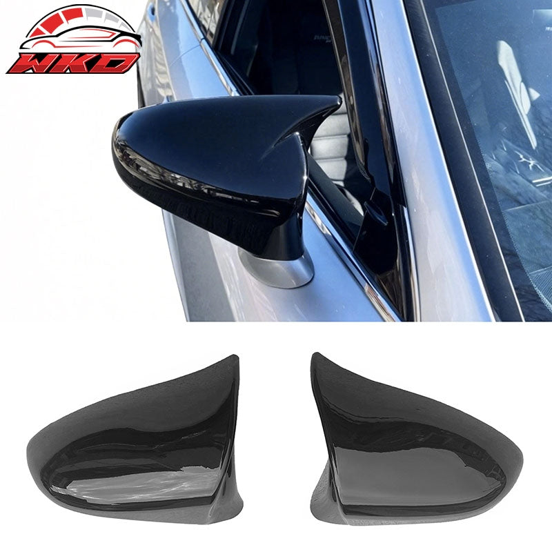 Wholesale 14-20 Lexus IS Sedan M Style Rear View Mirror Covers Caps Gloss Black ABS