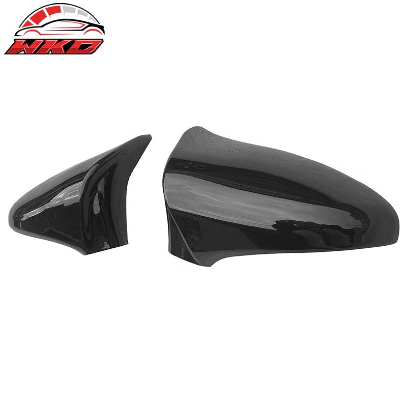 Fits 14-20 Lexus IS Sedan M Style Rear View Mirror Covers Caps Gloss Black ABS