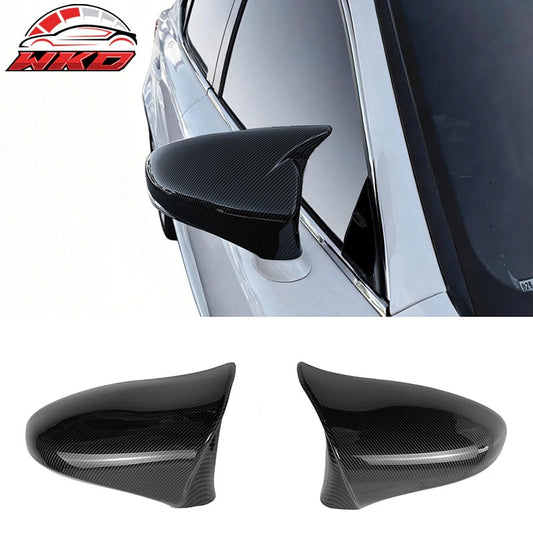 Wholesale 14-20 Lexus IS Sedan M Style Rear View Mirror Covers Carbon Fiber Print ABS - Wikond Auto