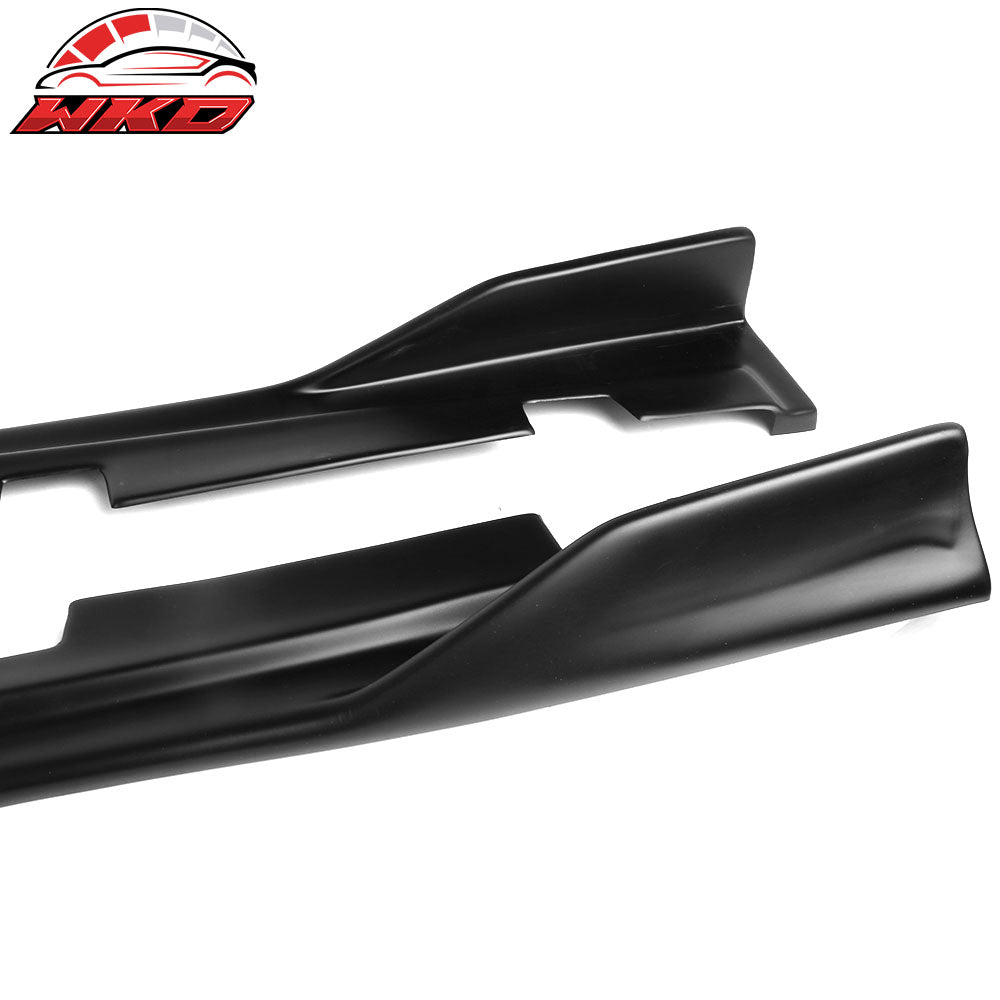 Fits 14-20 Lexus IS250 IS300 IS350 AR Style Side Skirts Matte Black - PP