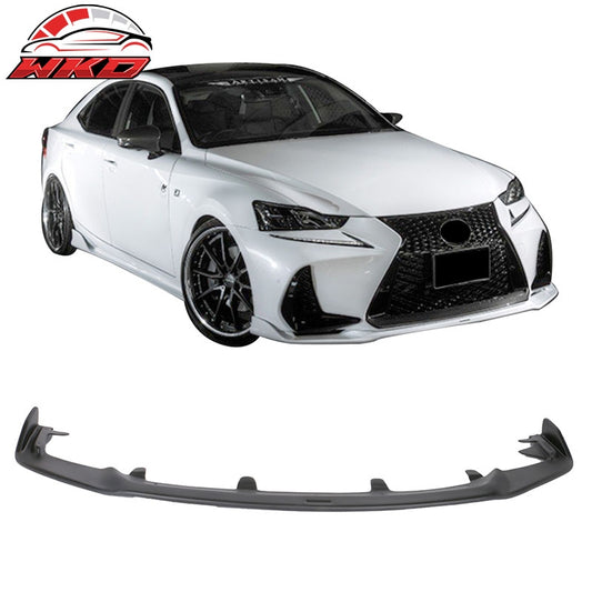 Wholesale 17-20 Lexus IS200t IS300 IS350 AR Style Front Bumper Lip Unpainted PP