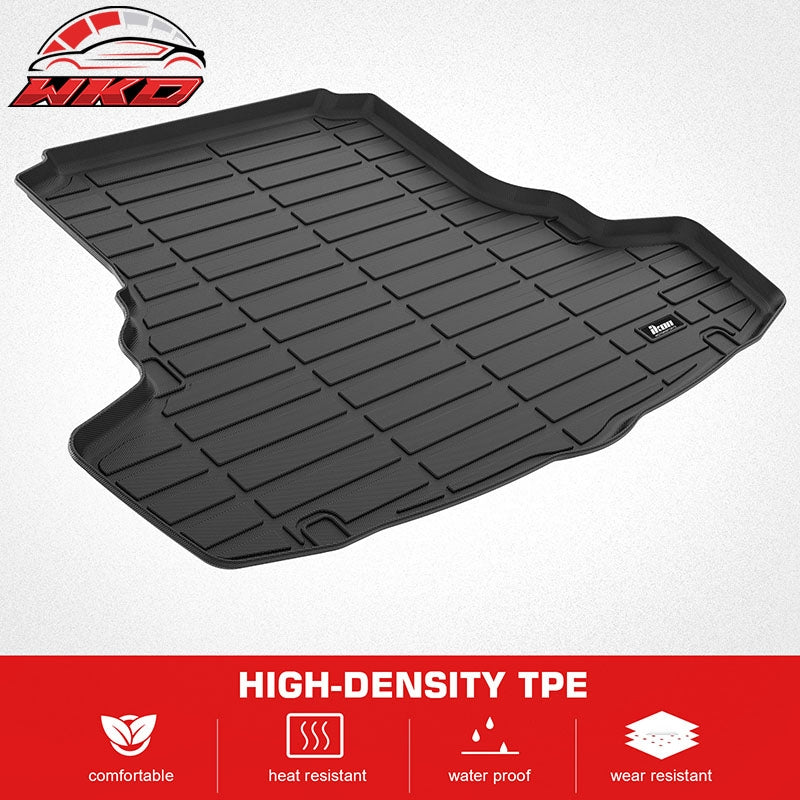 Fits 14-26 Lexus IS250 IS F TPE All Weather Waterproof Rear Cargo Trunk Tray Mat
