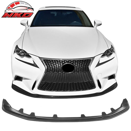 Wholesale 14-16 Lexus IS250 IS300 IS350 F Sport Front Bumper Lip PP Matte Black