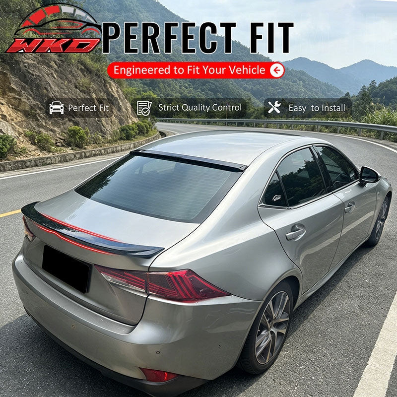 Wholesale 14-20 Lexus IS250 IS300 XE30 Sedan OE Style Rear Trunk Spoiler Gloss Black - Wikond Auto