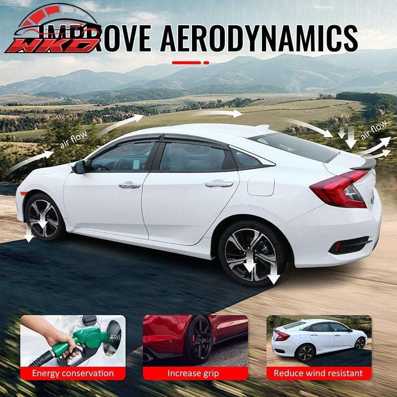 Wholesale 14-20 Lexus IS250 IS300 XE30 Sedan OE Style Rear Trunk Spoiler Gloss Black - Wikond Auto