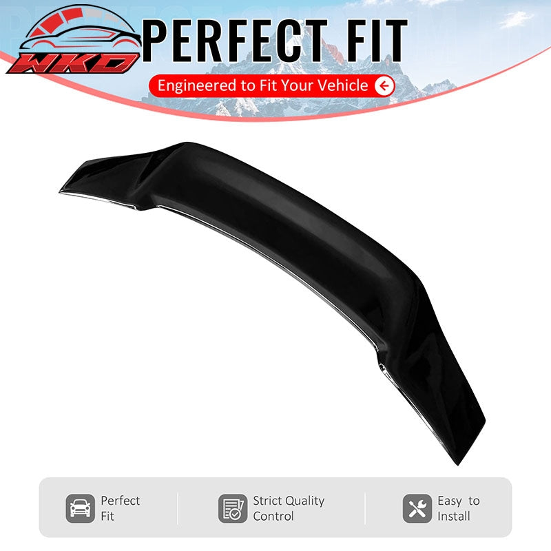 Fits 06-14 Lexus IS250 IS350 IS F 4DR Trunk Spoiler Wing Gloss Black R Style ABS