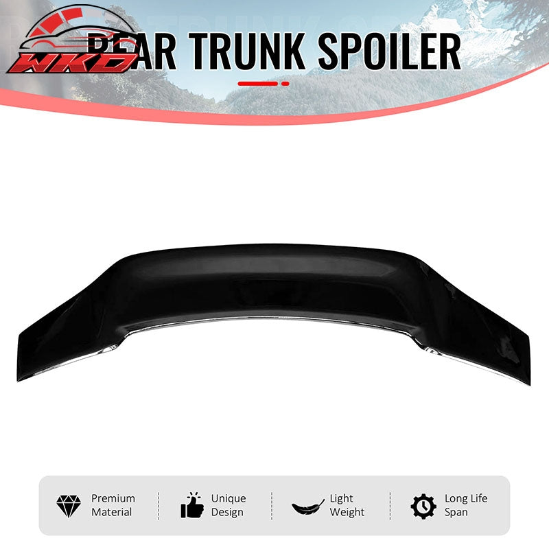 Fits 06-14 Lexus IS250 IS350 IS F 4DR Trunk Spoiler Wing Gloss Black R Style ABS