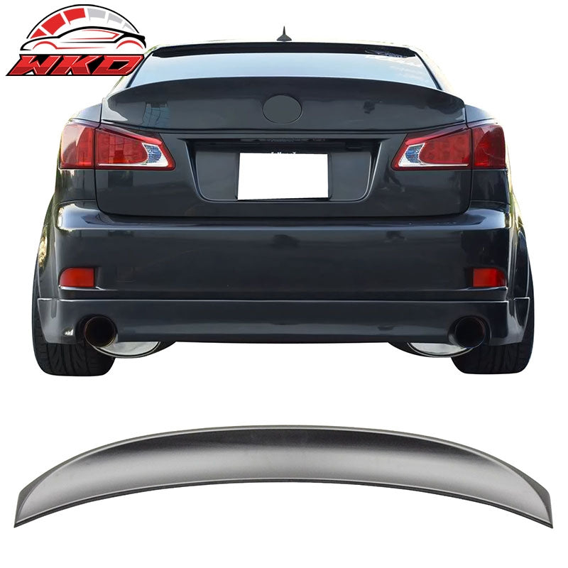 Wholesale 06-13 Lexus IS250 IS350 IS F Sedan WD Style Rear Trunk Spoiler Unpainted