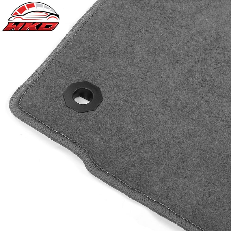 For 14-26 Lexus IS250 IS350 RWD Nylon Floor Mats Liner Gray Front Rear Carpet