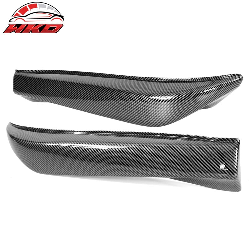 Fits 06-13 Lexus IS250 IS350 IKON Style Rear Bumper Aprons PP Carbon Fiber Print