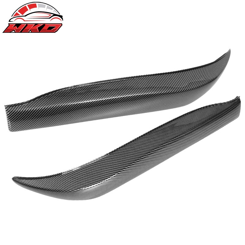 Fits 06-13 Lexus IS250 IS350 IKON Style Rear Bumper Aprons PP Carbon Fiber Print