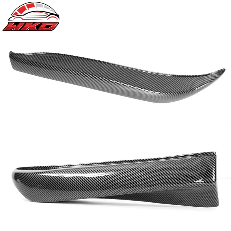 Fits 06-13 Lexus IS250 IS350 IKON Style Rear Bumper Aprons PP Carbon Fiber Print