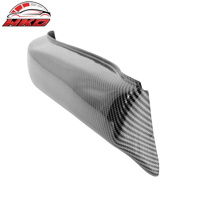 Fits 06-13 Lexus IS250 IS350 IKON Style Rear Bumper Aprons PP Carbon Fiber Print