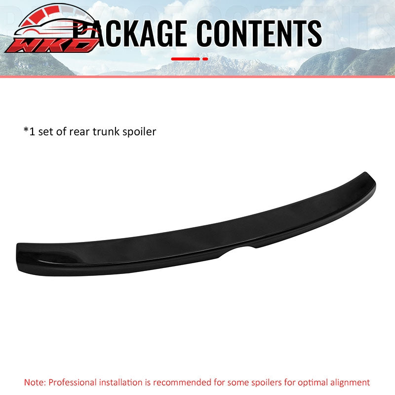 Fits 06-13 Lexus IS250/IS350 Sedan C Style Rear Trunk Spoiler Wing Painted Black