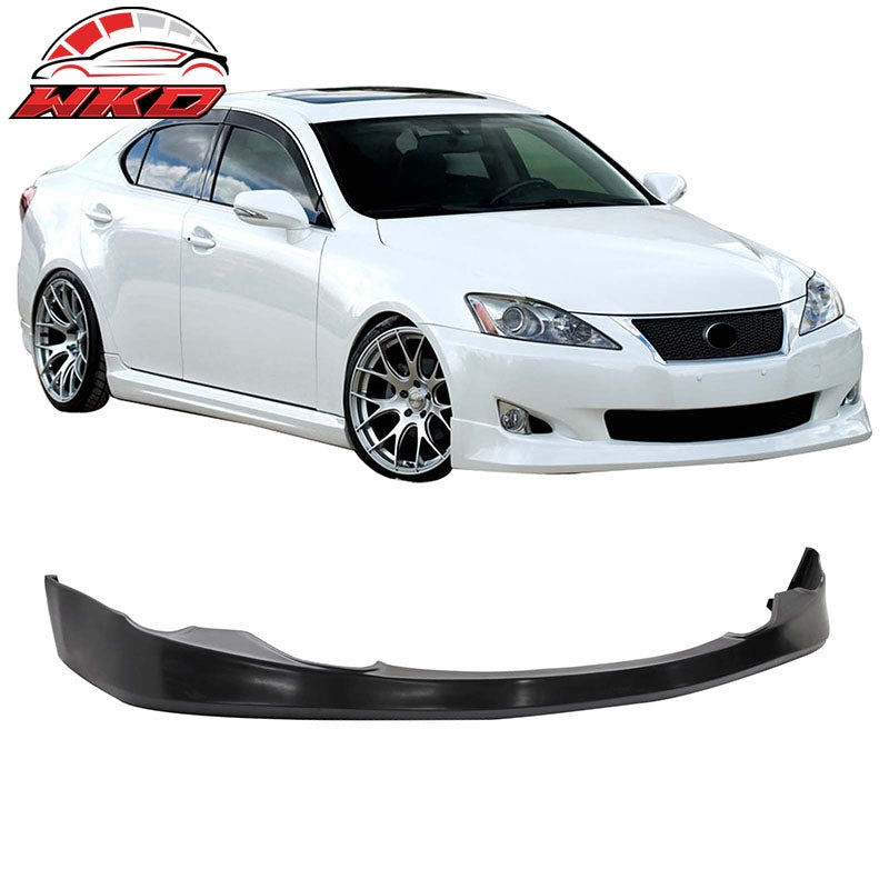 Wholesale 06-08 Lexus IS250 IS350 VIP Style Front Bumper Lip Spoiler PU Splitter Kit