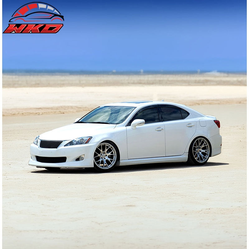 Fits 06-08 Lexus IS250 IS350 VIP Style Front Bumper Lip Spoiler PU Splitter Kit