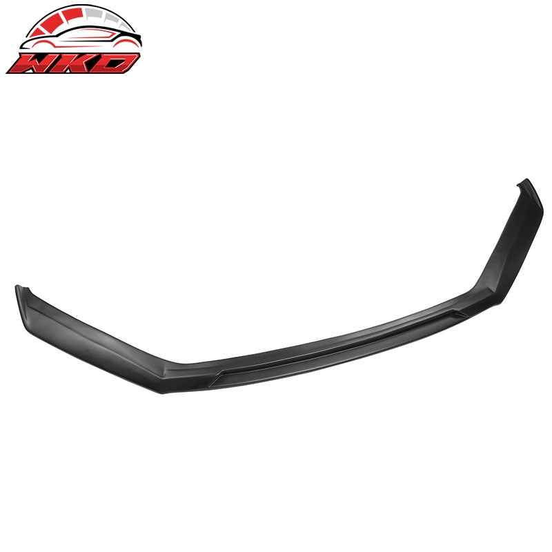 Fits 21-25 Lexus IS300 IKON Front Bumper Lip Matte Black Chin Spoiler Splitter
