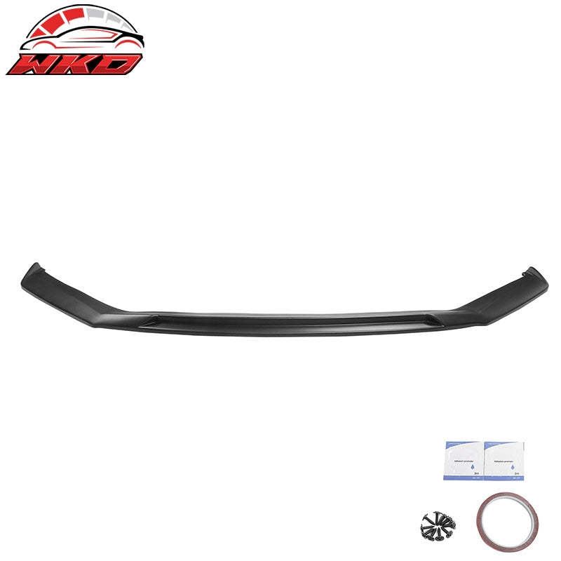 Fits 21-25 Lexus IS300 IKON Front Bumper Lip Matte Black Chin Spoiler Splitter