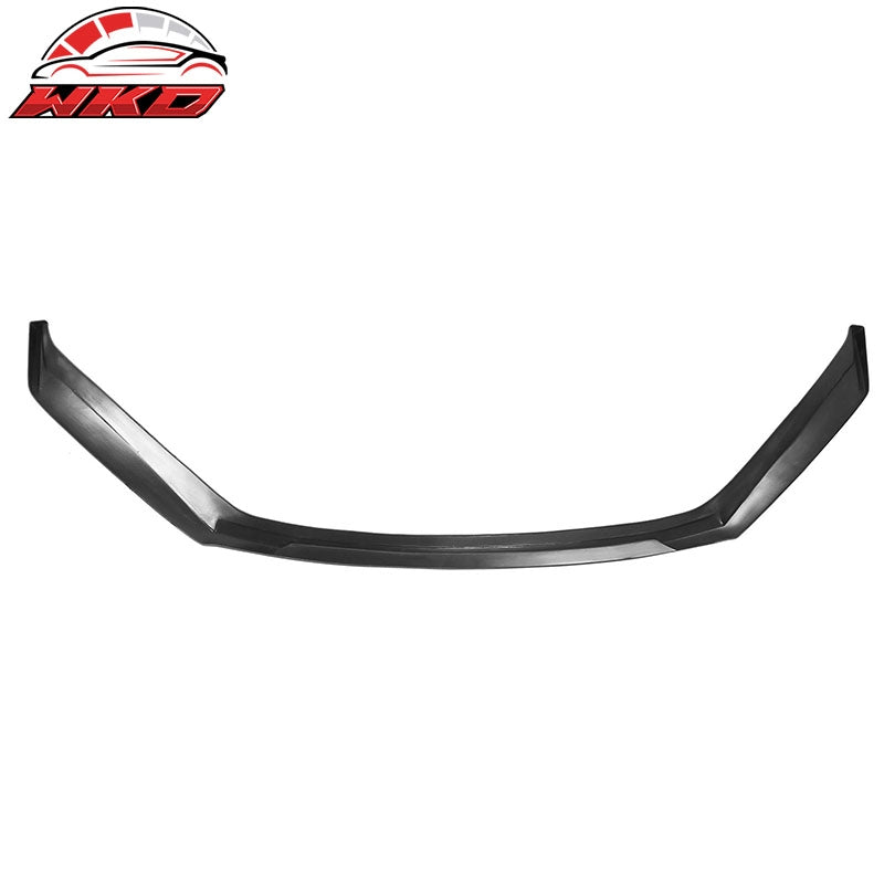 Fits 21-25 Lexus IS300 IKON Front Bumper Lip Matte Black Chin Spoiler Splitter