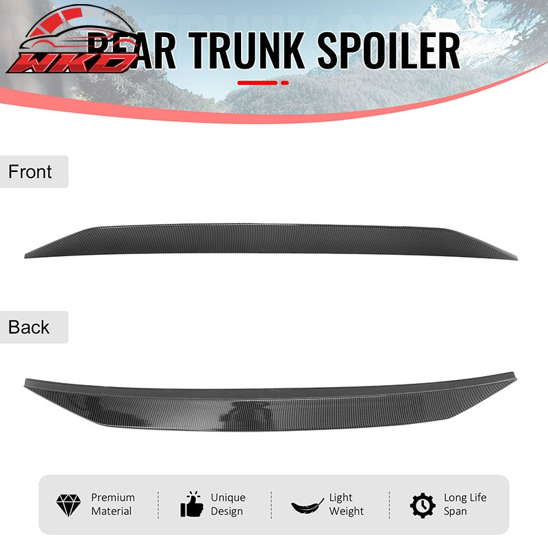 Fits 01-05 Lexus IS300 Sedan JDM Duckbill Trunk Spoiler Wing Carbon Fiber Print