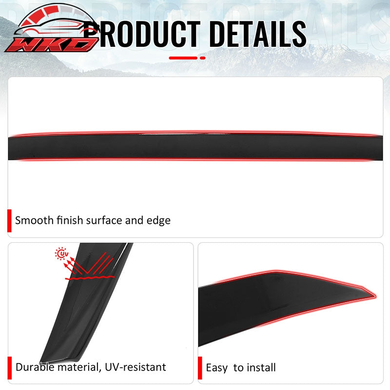 Fits 01-05 Lexus IS300 Sedan JDM Duckbill Trunk Spoiler Wing Gloss Black ABS