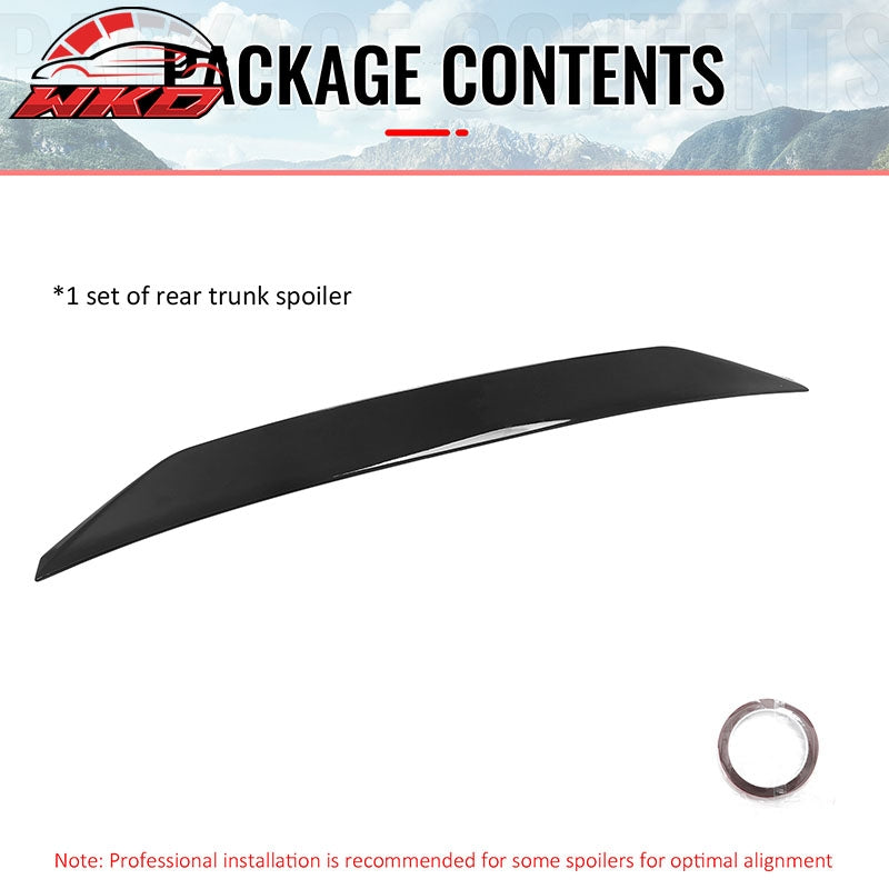 Fits 01-05 Lexus IS300 Sedan JDM Duckbill Trunk Spoiler Wing Gloss Black ABS
