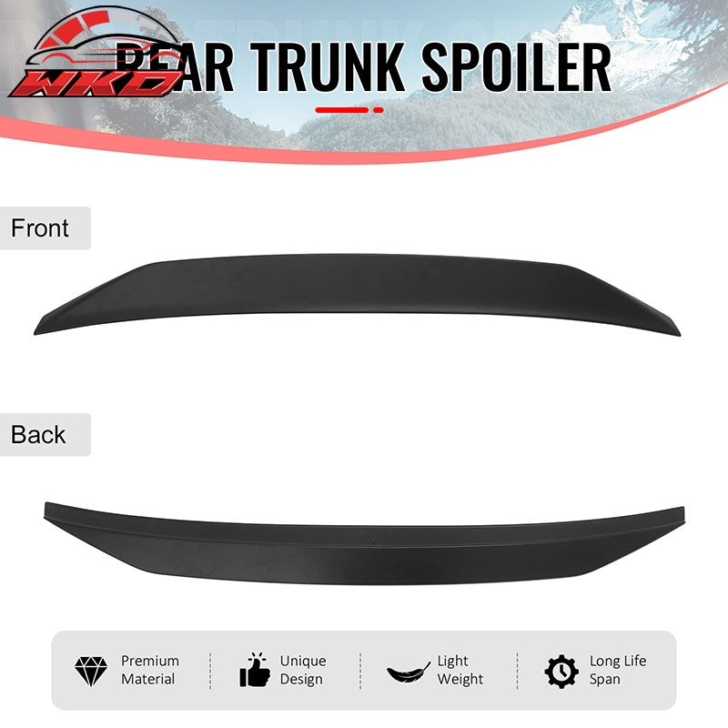 Fits 01-05 Lexus IS300 Sedan JDM Duckbill Trunk Spoiler Wing Primer Black ABS