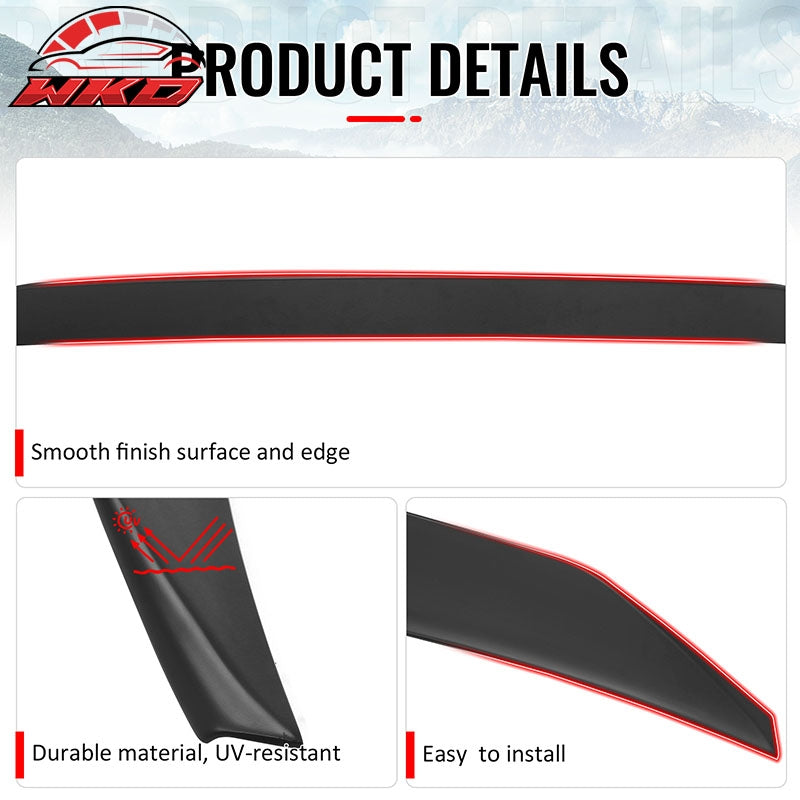 Fits 01-05 Lexus IS300 Sedan JDM Duckbill Trunk Spoiler Wing Primer Black ABS
