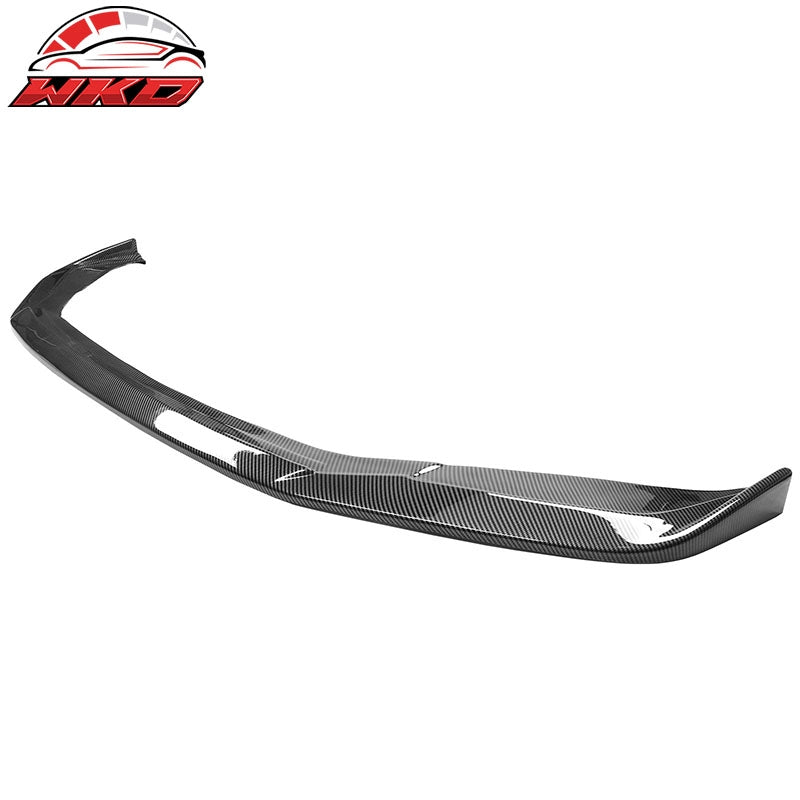 For 21-25 Lexus IS350 F Sport IKON ABS Front Bumper Lip Carbon Fiber Print
