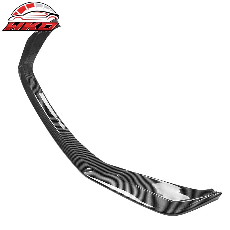 For 21-25 Lexus IS350 F Sport IKON ABS Front Bumper Lip Carbon Fiber Print