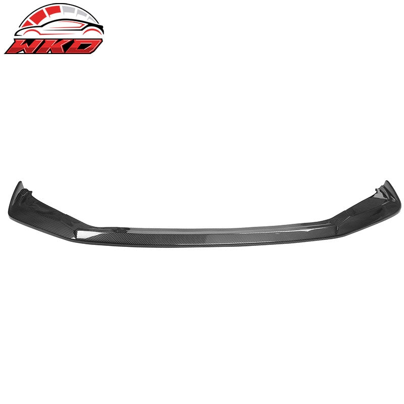 For 21-25 Lexus IS350 F Sport IKON ABS Front Bumper Lip Carbon Fiber Print